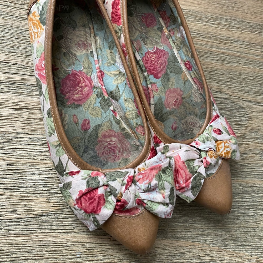 Stasia Floral Flats